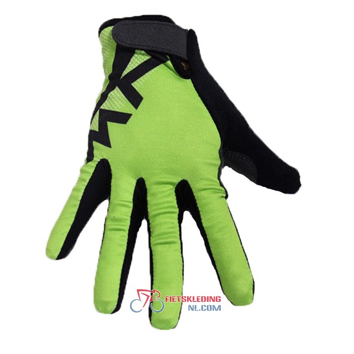 2020 Nalini Lange Handschoenen Groen Zwart